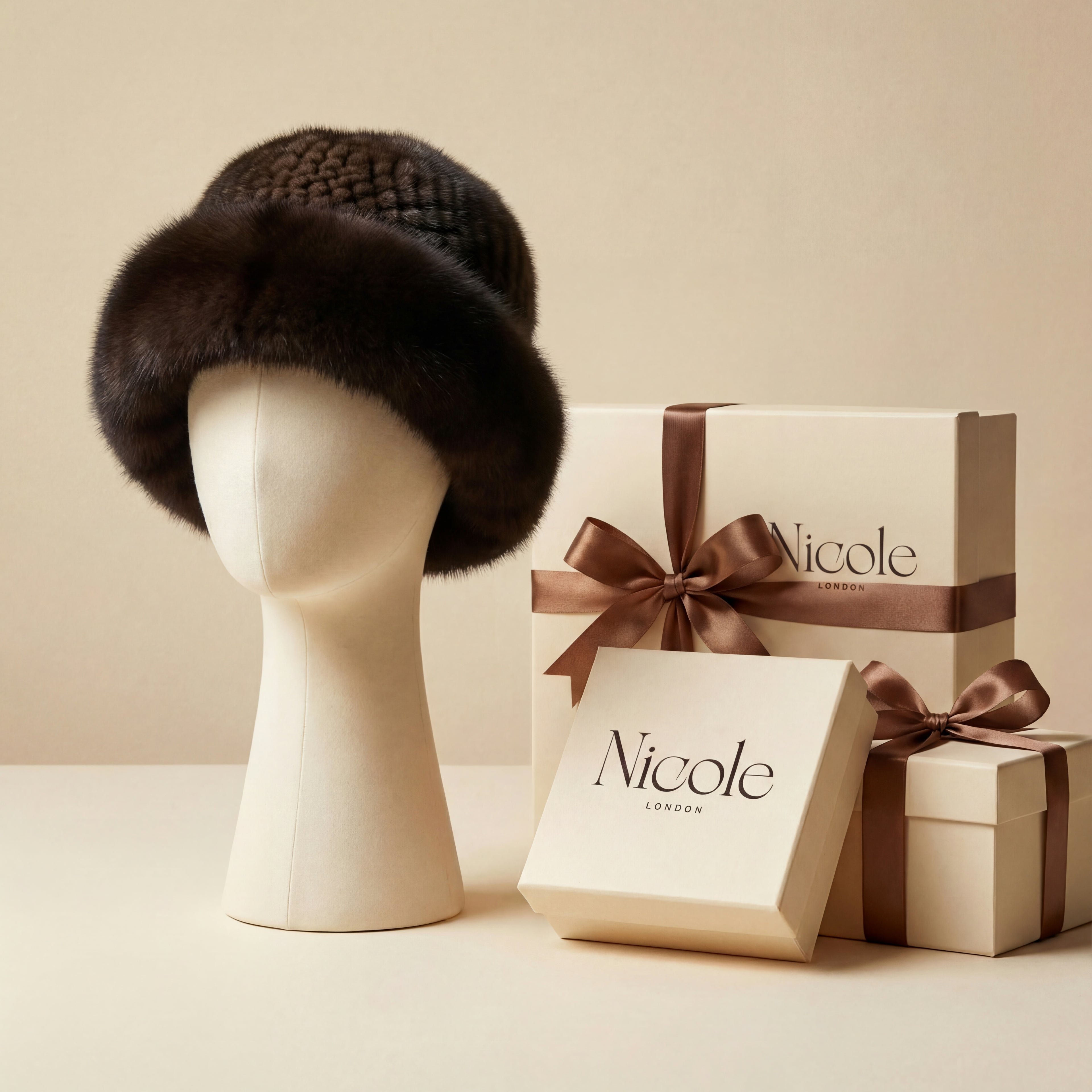 The Aria Mink Hat